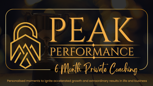 6 Month Private Peak Performance Coaching